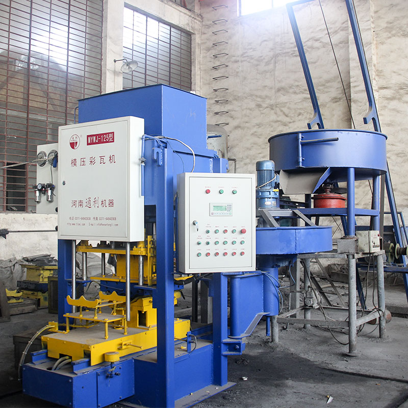 水泥制瓦機(jī)制瓦所需原材料，生產(chǎn)工藝流程